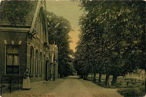 (378-389-033) Winkel, Verzamelen, Ansichtkaarten | Nederland, Noord-Holland, Voor 1920, Verzenden