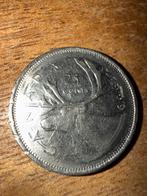 Canadese 25 cent 1969, Ophalen, Noord-Amerika, Losse munt, Zilver