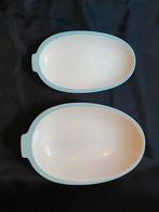 Retro Set van 2 Ovaal ei-vormig opdienschalen serveerschalen, Ophalen, Gebruikt, Schaal of Schalen, Overige stijlen