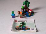 LEGO Minecraft 21240 het moeras avontuur, Ophalen of Verzenden, Gebruikt, Complete set, Lego