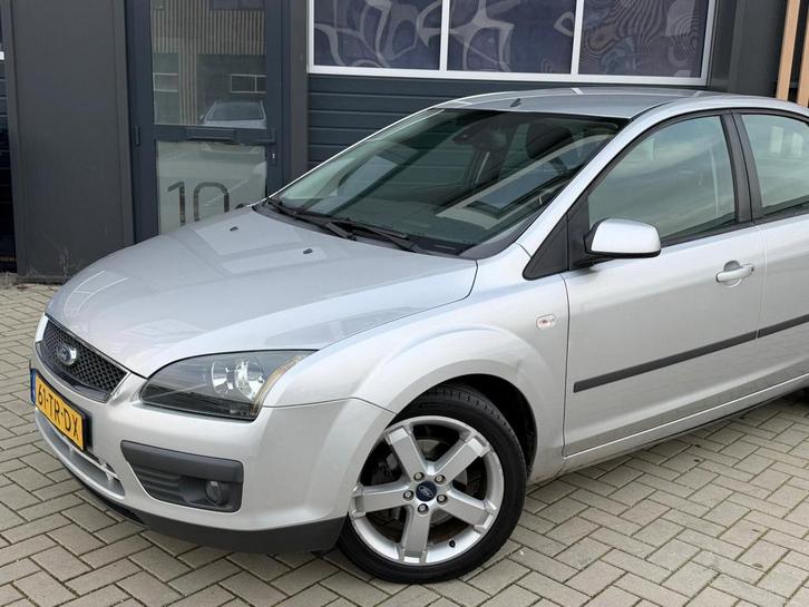 Ford Focus 1.6 Ti-vct 4D 2007 Grijs, Auto's, Ford, Bedrijf, Focus, Benzine, B, Sedan, Handgeschakeld, Origineel Nederlands, Zilver of Grijs