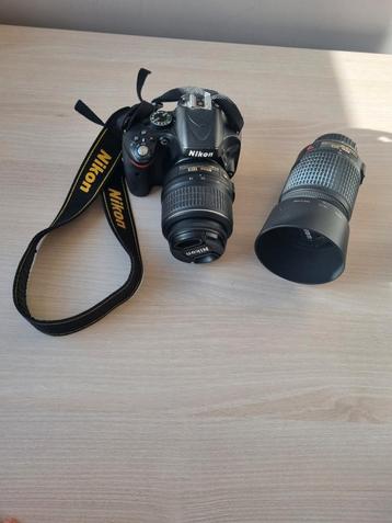 Nikon D5100 + 2 Lenzen - Zo Goed Als Nieuw! beschikbaar voor biedingen