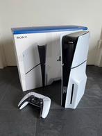 PS5 Slim Disc Edition + 1 Controller, Spelcomputers en Games, Spelcomputers | Sony PlayStation 5, Ophalen, Zo goed als nieuw, Playstation 5