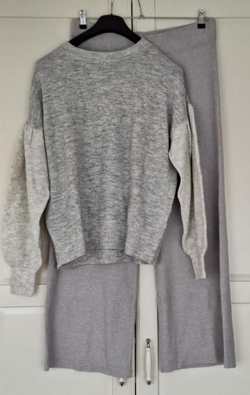 Livera nieuw grijs warm huispak lounge set twv €95 XL XXL  beschikbaar voor biedingen