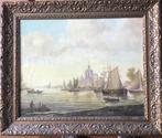 Schilderij van Theo Wiegman, Antiek en Kunst, Ophalen of Verzenden