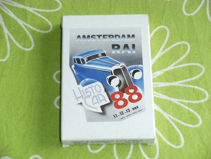 Auto 88 kwartet - Amsterdam RAI Histo, Verzamelen, Speelkaarten, Jokers en Kwartetten, Nieuw, Kwartet(ten), Ophalen of Verzenden