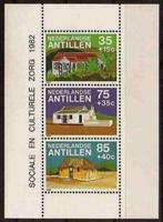Nederlandse Antillen 1982 Traditionele huizen vel pfris, Verzenden, Postfris