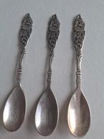 Gero 647 kraanvogel 3 lepeltjes, Antiek en Kunst, Ophalen of Verzenden