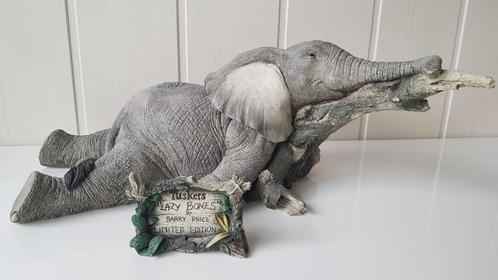 Mooi uniek beeld van olifant, Verzamelen, Beelden en Beeldjes, Zo goed als nieuw, Dier, Ophalen of Verzenden