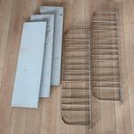 Vintage wandrek metaal tomado 60er jaren, Huis en Inrichting, Woonaccessoires | Wandplanken en Boekenplanken, Ophalen, Gebruikt