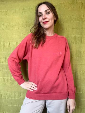 Vintage trui - koraal - jumper / pullover - 38/M/medium beschikbaar voor biedingen