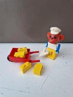 Lego Fabuland 3714 Bricklayer Oscar orangutan, Ophalen of Verzenden, Gebruikt, Complete set, Lego
