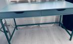 Ikea ALEX Bureau / Desk 132 x 58 cm Blauw, Huis en Inrichting, Bureaus, Ophalen, Gebruikt, Bureau