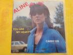 Aline - You are my heart - Carry on, Cd's en Dvd's, Vinyl | Nederlandstalig, Ophalen, Zo goed als nieuw, Overige formaten, Levenslied of Smartlap