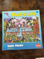 That’s Life 1000 stukjes puzzel 1x gemaakt Als nieuw!, Ophalen of Verzenden, Zo goed als nieuw