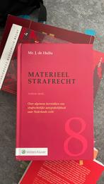 J. de Hullu - Materieel strafrecht, Ophalen of Verzenden, Zo goed als nieuw, J. de Hullu