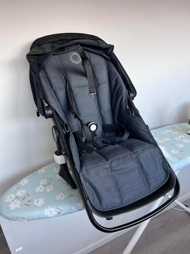 Bugaboo Fox Complete - Donkerblauw - Veel Accessoires!, Kinderen en Baby's, Kinderwagens en Combinaties, Gebruikt, Kinderwagen
