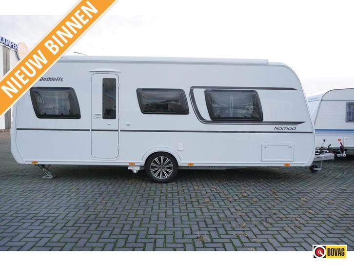 Dethleffs Nomad 530 DR Nieuwstaat ! 1e eig., Caravans en Kamperen, Caravans, Bedrijf, tot en met 4, 1250 - 1500 kg, Rondzit, Dethleffs