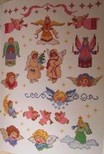 Borduurpatroon  Merklap Engelen  nr 5909, Verzenden, Nieuw, Handborduren, Patroon