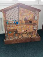 Vintage Poppenhuis uit de jaren '70, Kinderen en Baby's, Ophalen, Gebruikt, Poppenhuis