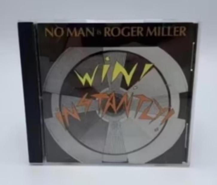 CD No Man Is Roger Miller - Win! Instantly!, Cd's en Dvd's, Cd's | Rock, Gebruikt, Overige genres, Ophalen of Verzenden