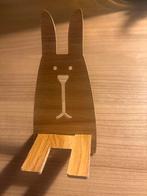 Houten Konijn Telefoonhouder, Ophalen of Verzenden, Nieuw