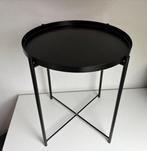 IKEA Gladom Salontafel met dienblad, zwart, 45x53 cm, Huis en Inrichting, Tafels | Bijzettafels, Minder dan 55 cm, Metaal of Aluminium