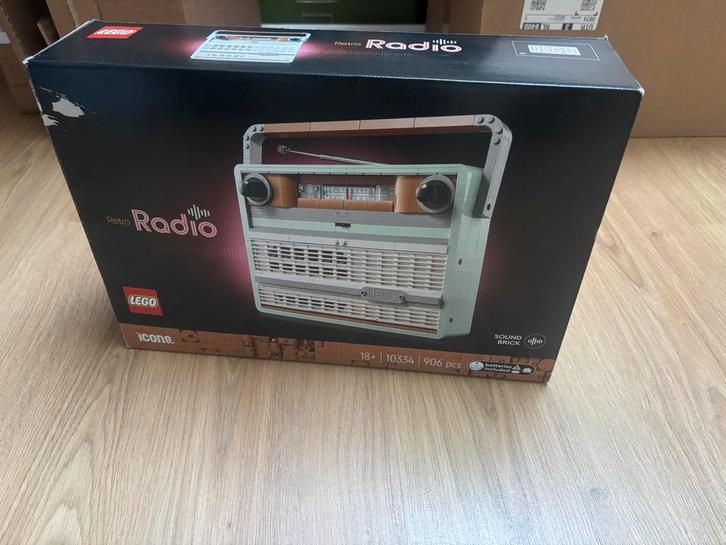 Lego 10334 - Retro Radio, Kinderen en Baby's, Speelgoed | Duplo en Lego, Zo goed als nieuw, Ophalen of Verzenden