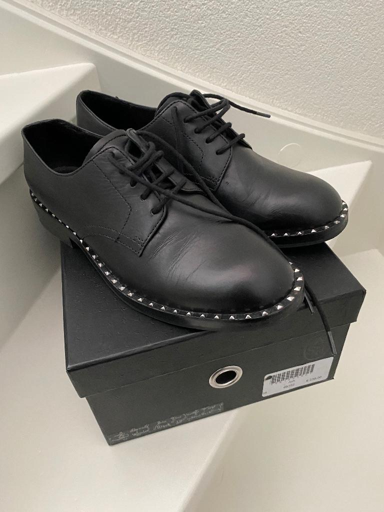 Ash derby schoen, Kleding | Dames, Verzenden, Zwart, Overige typen, Zo goed als nieuw
