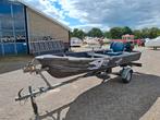 Silvan 410 mercury 15 pk 4 trakt freewheel  trailer, Watersport en Boten, Ophalen, Gebruikt, Aluminium, Minder dan 70 pk