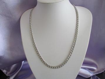 Cool Cuban Masculine halsketting, 55 of 60 cm, 6 mm x 2 mm beschikbaar voor biedingen