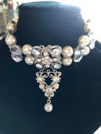 Choker, Overige materialen, Wit, Ophalen of Verzenden, Zo goed als nieuw