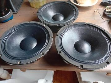 Inbouw speakers woofers,compressie drivers zie verdere info beschikbaar voor biedingen