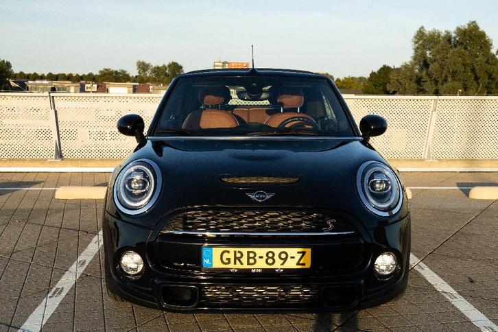 MINI Cabrio Cooper S Black, Auto's, Mini, Particulier, Cabrio, ABS, Achteruitrijcamera, Adaptieve lichten, Adaptive Cruise Control