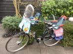 Fiets met kinderzitjes, 2 zitjes, Batavus, Ophalen of Verzenden, 53 tot 56 cm