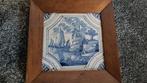 Aardewerk werk tegel uit ongeveer 1880, Antiek en Kunst, Ophalen of Verzenden