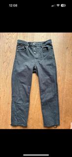 Stoere zwarte Zara 3/4 spijkerbroek, mt 38, Overige jeansmaten, Ophalen of Verzenden, Gedragen, Zara