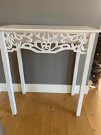 Sidetable / kaptafel brocante, Huis en Inrichting, Tafels | Sidetables, 25 tot 50 cm, 100 tot 150 cm, Gebruikt, Rechthoekig