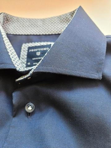 Profuomo Koningsblauw Non-Iron Overhemd beschikbaar voor biedingen