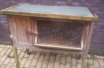 konijnenhok beschikbaar voor biedingen