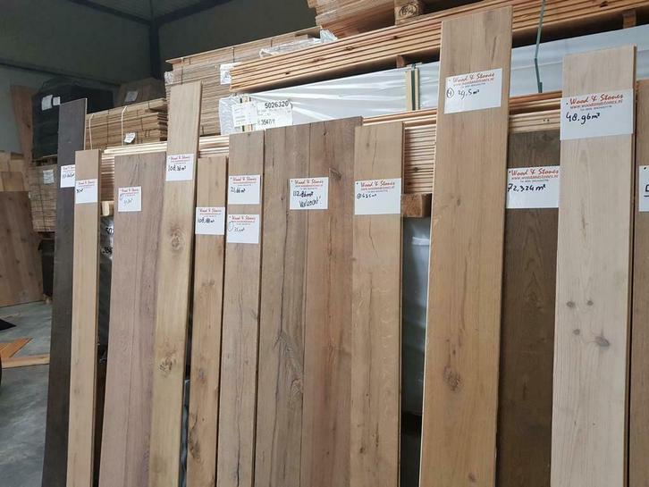 RESTPARTIJEN HOUTEN VLOEREN PARKET korting tot 50%!!!!!!, Huis en Inrichting, Stoffering | Vloerbedekking, Nieuw, Parket, 75 m² of meer