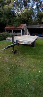 Platte kar, Auto diversen, Aanhangers en Bagagewagens, Verzenden, Gebruikt