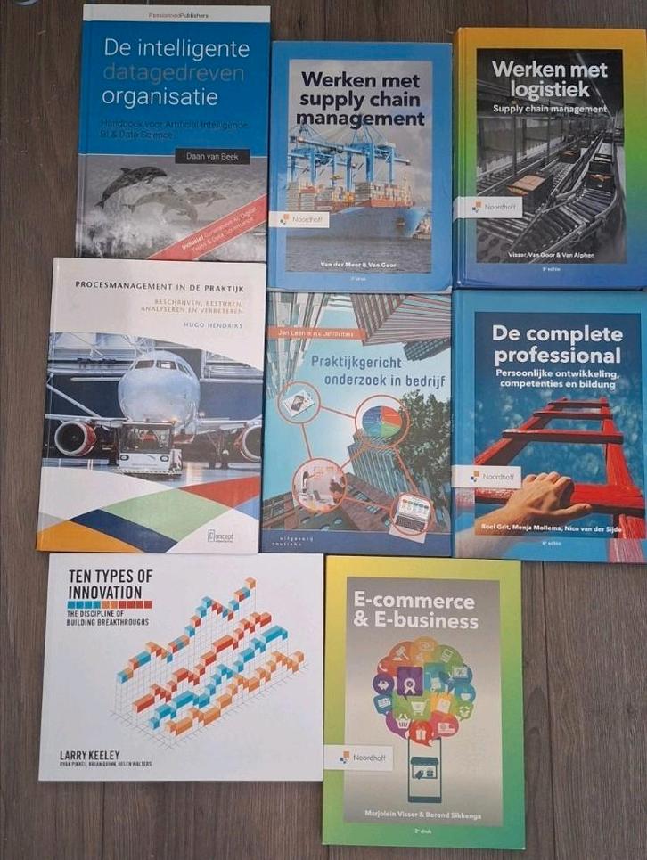 Studieboeken logistics management aan de hogeschool Utrecht, Boeken, Studieboeken en Cursussen, Zo goed als nieuw, HBO, Beta, Ophalen of Verzenden