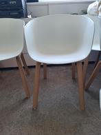5 x Eetkamerstoelen Baldi (kunsstof), Ophalen, Wit, Zo goed als nieuw, Metaal