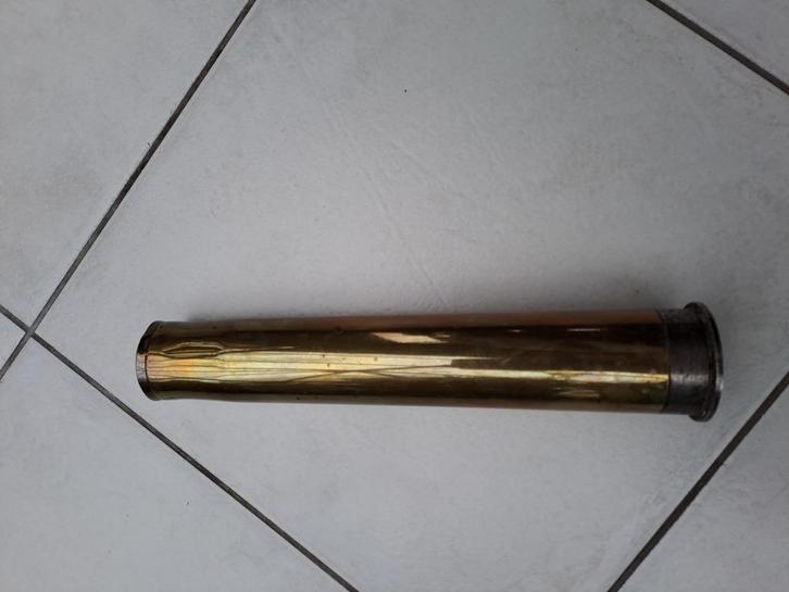 Duitse 37mm PAK huls met stalen bodem 1937, Verzamelen, Militaria | Tweede Wereldoorlog, Landmacht, Hulzen of Bodemvondsten, Duitsland