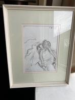 Reproductie prenten van Edgar Degas ingelijst, Ophalen, 1960 tot 1980, Zo goed als nieuw, Prent