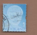 Koning Willem Alexander met jaartal 2021 - gebr, Postzegels en Munten, Postzegels | Nederland, Ophalen of Verzenden, Na 1940, Gestempeld