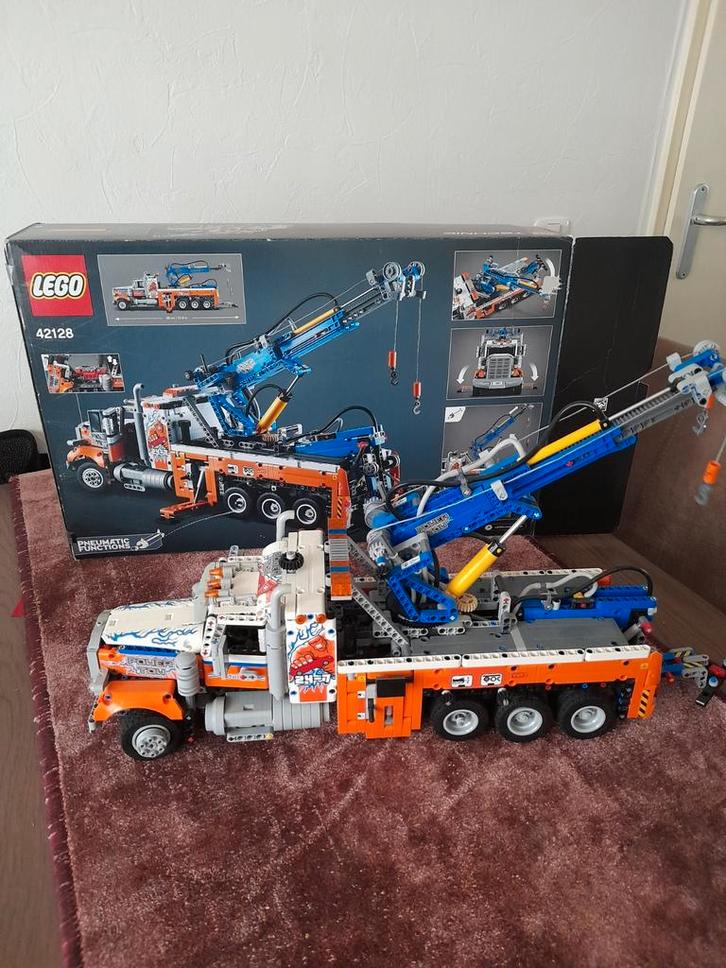 Lego Technic Hijskraan met Beweegbare Delen, Kinderen en Baby's, Speelgoed | Duplo en Lego, Gebruikt, Lego, Complete set, Ophalen of Verzenden