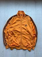 Vintage Adidas Zip Trui M, Maat 48/50 (M), ., Geel, Ophalen of Verzenden