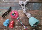 Puppy speelgoed, halsbandje, 2x kong en ballenwerper, Ophalen of Verzenden